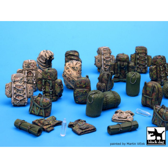 Black Dog T35055 1/35 German Bundeswehr equipment accessor. Set