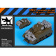 Black Dog T35056 1/35 M5A1 accessories set for Tamiya