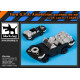 Black Dog T35057 1/35 Ford G.P.A Amphibian accessories set for Tamiya