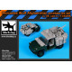 Black Dog T35058 1/35 Mercedes Wolf Afganistan accessories set for Revell