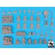 Black Dog T35058 1/35 Mercedes Wolf Afganistan accessories set for Revell