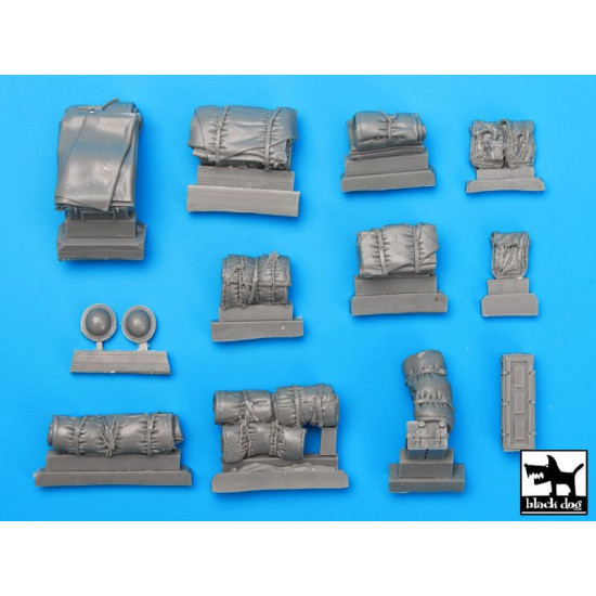 Black Dog T35059 1/35 British Humber Mk IV accessories set for Bronco models