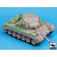 Black Dog T35060 1/35 US M -26 Pershing accesorie set for Hobby Boss