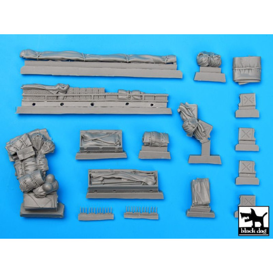 Black Dog T35060 1/35 US M -26 Pershing accesorie set for Hobby Boss