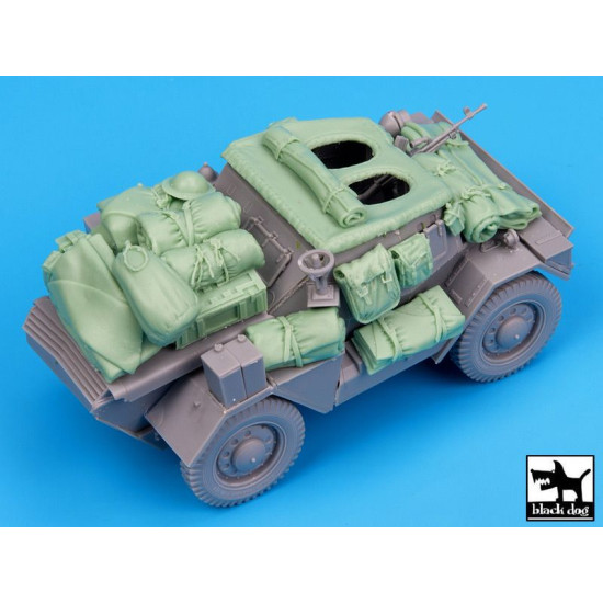 Black Dog T35061 1/35 Dingo Mk III Scot car accessories set for Mini Art