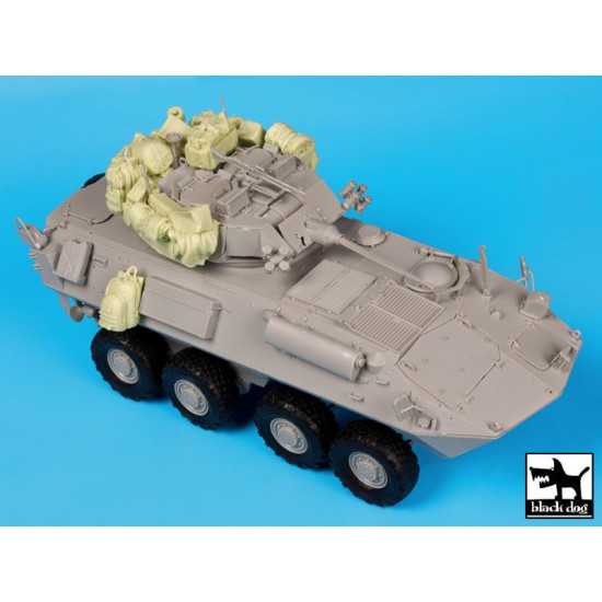 Black Dog T35063 1/35 Autralian ASLAV accessories set for Trumpeter