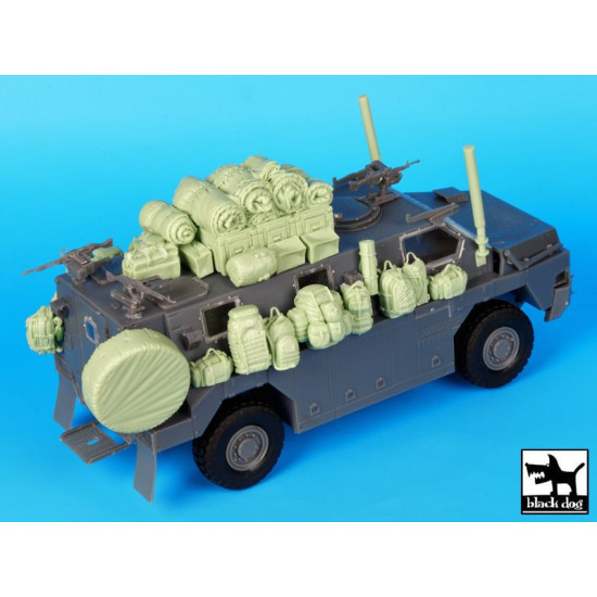 Black Dog T35064 1/35 Australia Bushmaster accessories set for Showcase models