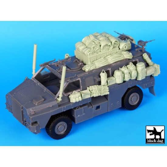 Black Dog T35064 1/35 Australia Bushmaster accessories set for Showcase models