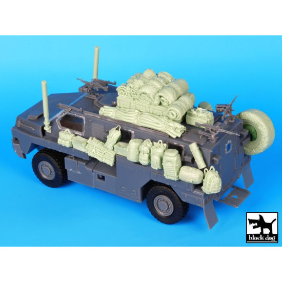 Black Dog T35064 1/35 Australia Bushmaster accessories set for Showcase models