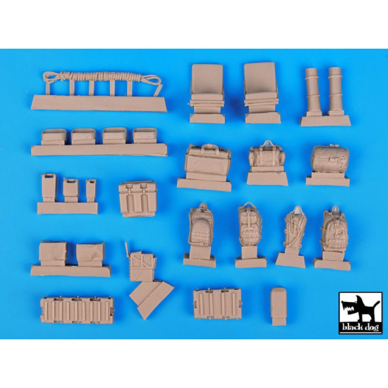 Black Dog T35065 1/35 US RSOV Rangers accessories set for Hobby Boss