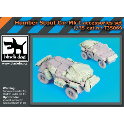 Black Dog T35069 1/35 Humber Scout car Mk I accessories set for Bronco models