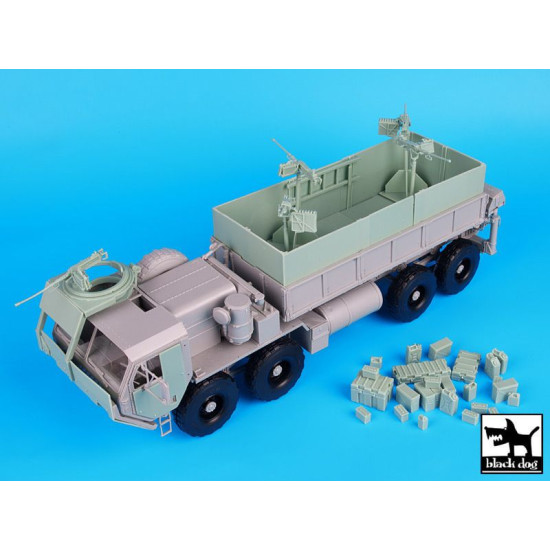 Black Dog T35071 1/35 M977 Hemtt Gun truck for Italeri