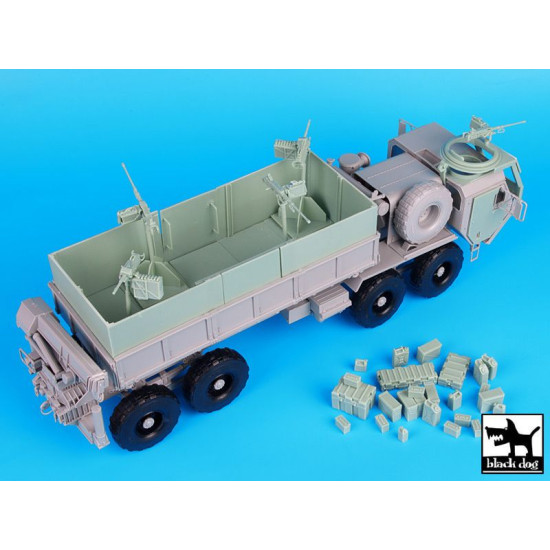 Black Dog T35071 1/35 M977 Hemtt Gun truck for Italeri