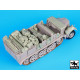 Black Dog T35072 1/35Sd.Kfz 8 big accessories set for Trumpeter