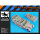 Black Dog T35072 1/35Sd.Kfz 8 big accessories set for Trumpeter