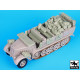 Black Dog T35072 1/35Sd.Kfz 8 big accessories set for Trumpeter