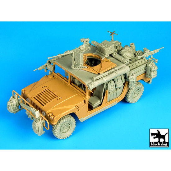 Black Dog T35076 1/35 HUMVEE Special forces conversion set for Tamiya