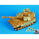 Black Dog T35080 1/35 M109A2 IDF conversion set for Kinetic