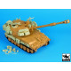 Black Dog T35080 1/35 M109A2 IDF conversion set for Kinetic