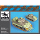 Black Dog T35081 1/35 Sherman 75mm Normandy accessories set for Dragon