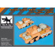 Black Dog T35083 1/35 British Cruiser Mk Ii accessories set for Bronco models