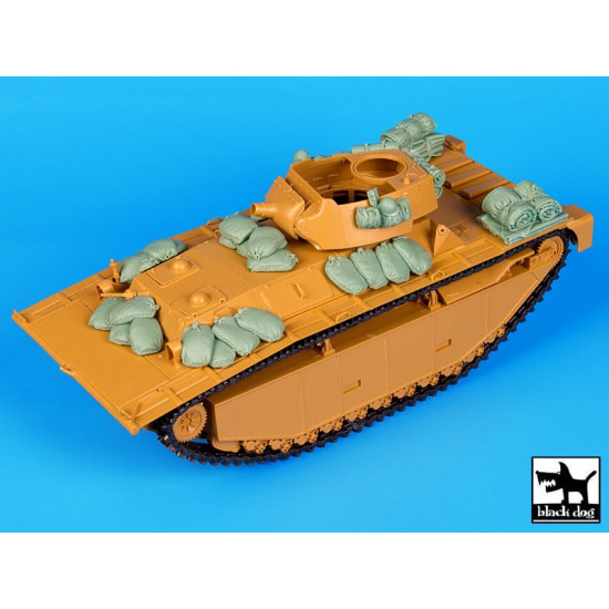 Black Dog T35085 1/35 LVT A4 accessories set for Italeri