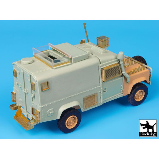 Black Dog T35086 1/35 Landrover Defender Snatch conversion set for Hobby Boss