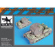 Black Dog T35088 1/35 British Bishop accessories set for Bronco models