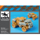 Black Dog T35089 1/35 British Humber Mk III accessories set for Bronco models