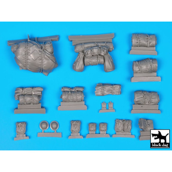 Black Dog T35089 1/35 British Humber Mk III accessories set for Bronco models