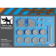 Black Dog T35091 1/35 Panther wheels detail set