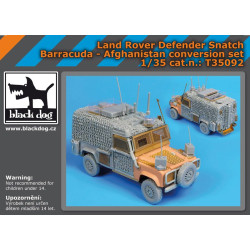 Black Dog T35092 1/35 Land Rover Defender Snatch Barracuda for Hobby Boss