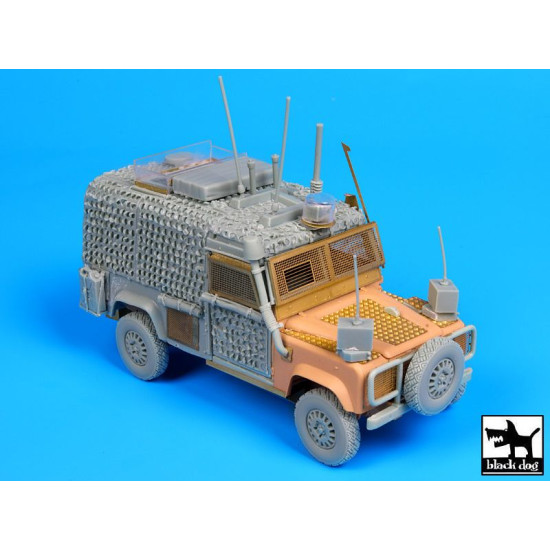 Black Dog T35092 1/35 Land Rover Defender Snatch Barracuda for Hobby Boss