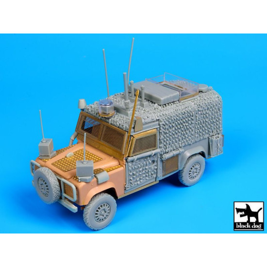 Black Dog T35092 1/35 Land Rover Defender Snatch Barracuda for Hobby Boss