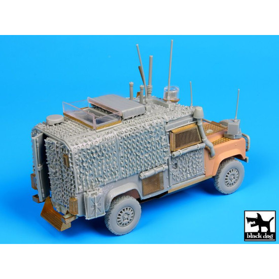 Black Dog T35092 1/35 Land Rover Defender Snatch Barracuda for Hobby Boss