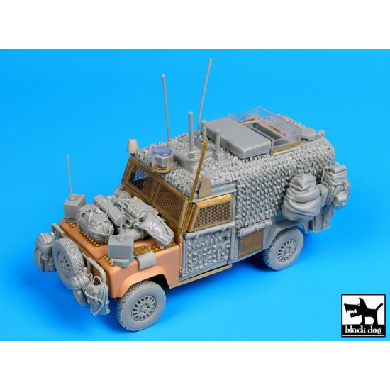 Black Dog T35093 1/35 Land Rover Defender Snatch Barracuda big set for Hobby Boss