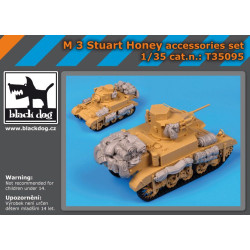 Black Dog T35095 1/35 M3 Stuart Honey accessories set for Academy