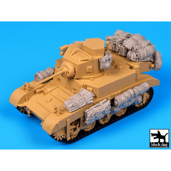 Black Dog T35095 1/35 M3 Stuart Honey accessories set for Academy