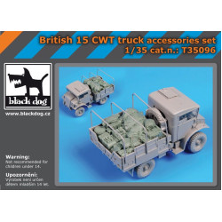 Black Dog T35096 1/35 British 15 CWT for Italeri