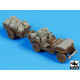 Black Dog T35097 1/35 Us Jeep airborne before drop accessories set for Bronco