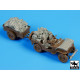 Black Dog T35098 1/35 Us Jeep airborne after drop accessories set for Bronco