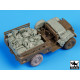 Black Dog T35099 1/35 Us Dodge airborne before drop accessores set for AFV