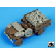 Black Dog T35100 1/35 Us Dodge airborne after drop accessories set for AFV