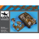 Black Dog T35101 1/35 M 109 A2 interior accessories set for AFV