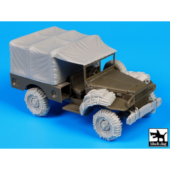 Black Dog T35102 1/35 US Dodge accessories set for AFV