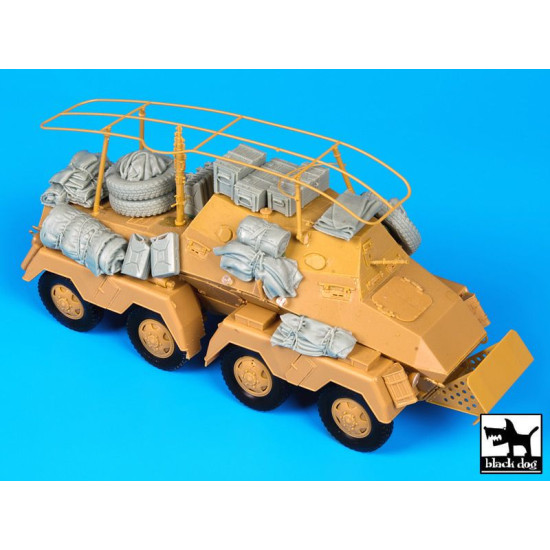 Black Dog T35104 1/35 Sd Kfz 263 accessories set for AFV