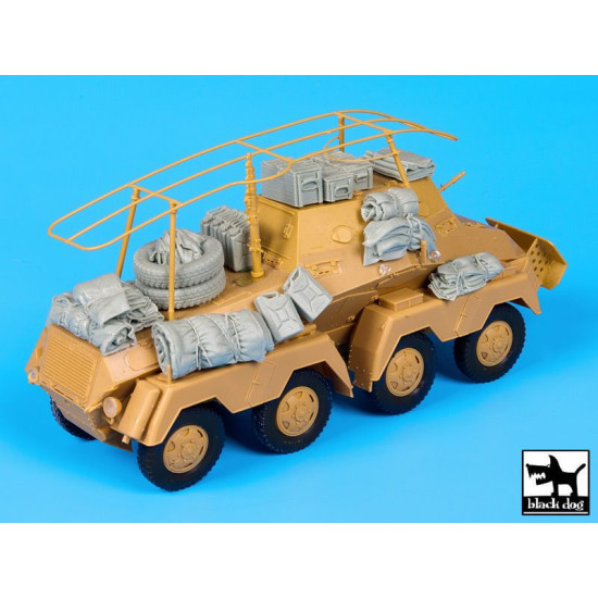 Black Dog T35104 1/35 Sd Kfz 263 accessories set for AFV