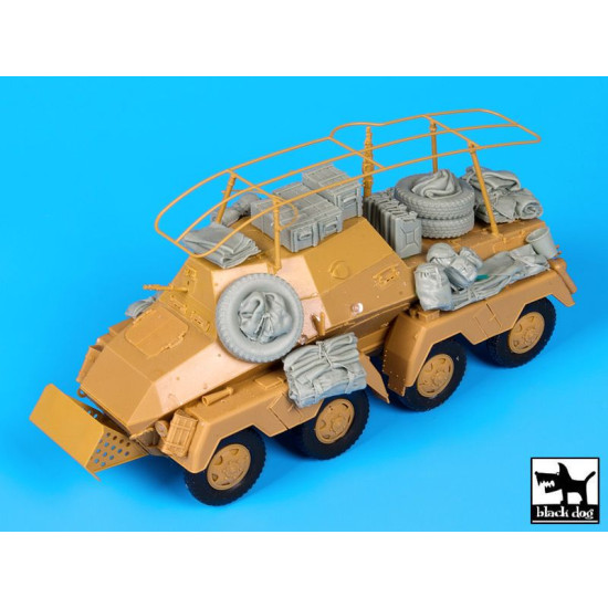 Black Dog T35104 1/35 Sd Kfz 263 accessories set for AFV