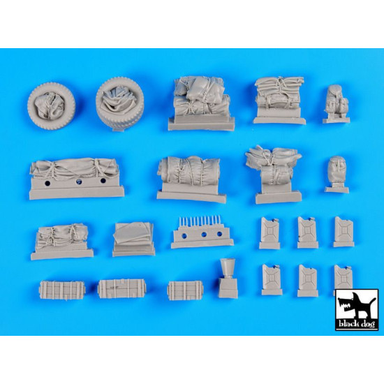 Black Dog T35104 1/35 Sd Kfz 263 accessories set for AFV