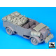 Black Dog T35105 1/35 Kfz. 70 MB 1500A accessories set for Mini Art